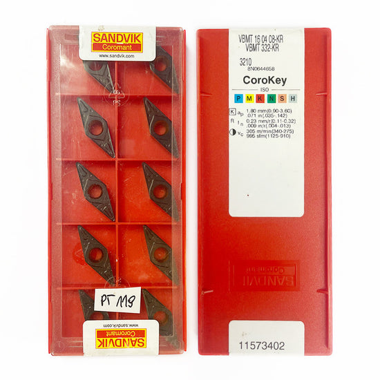 Płytka SANDVIK VBMT 160408-KR 3210