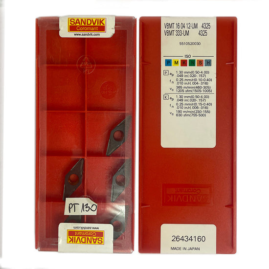 Płytka SANDVIK VBMT 160412-UM 4325