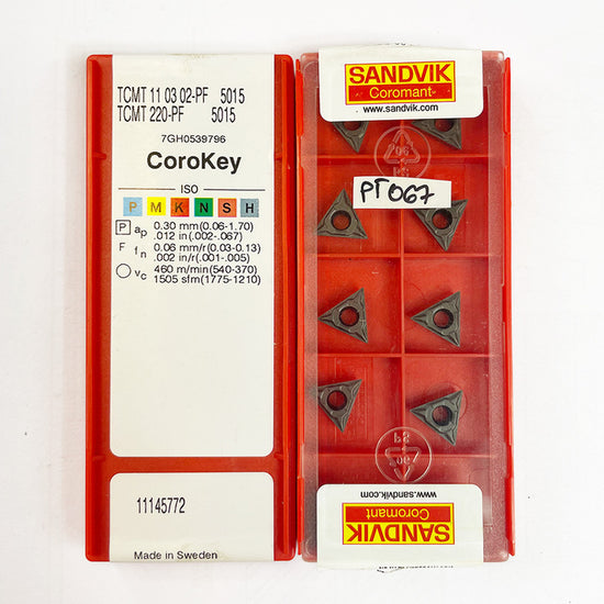 Płytka SANDVIK TCMT 110302-PF 5015