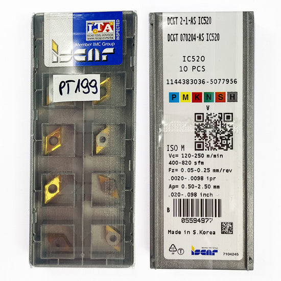 Płytka ISCAR DCGT 070204-AS IC520