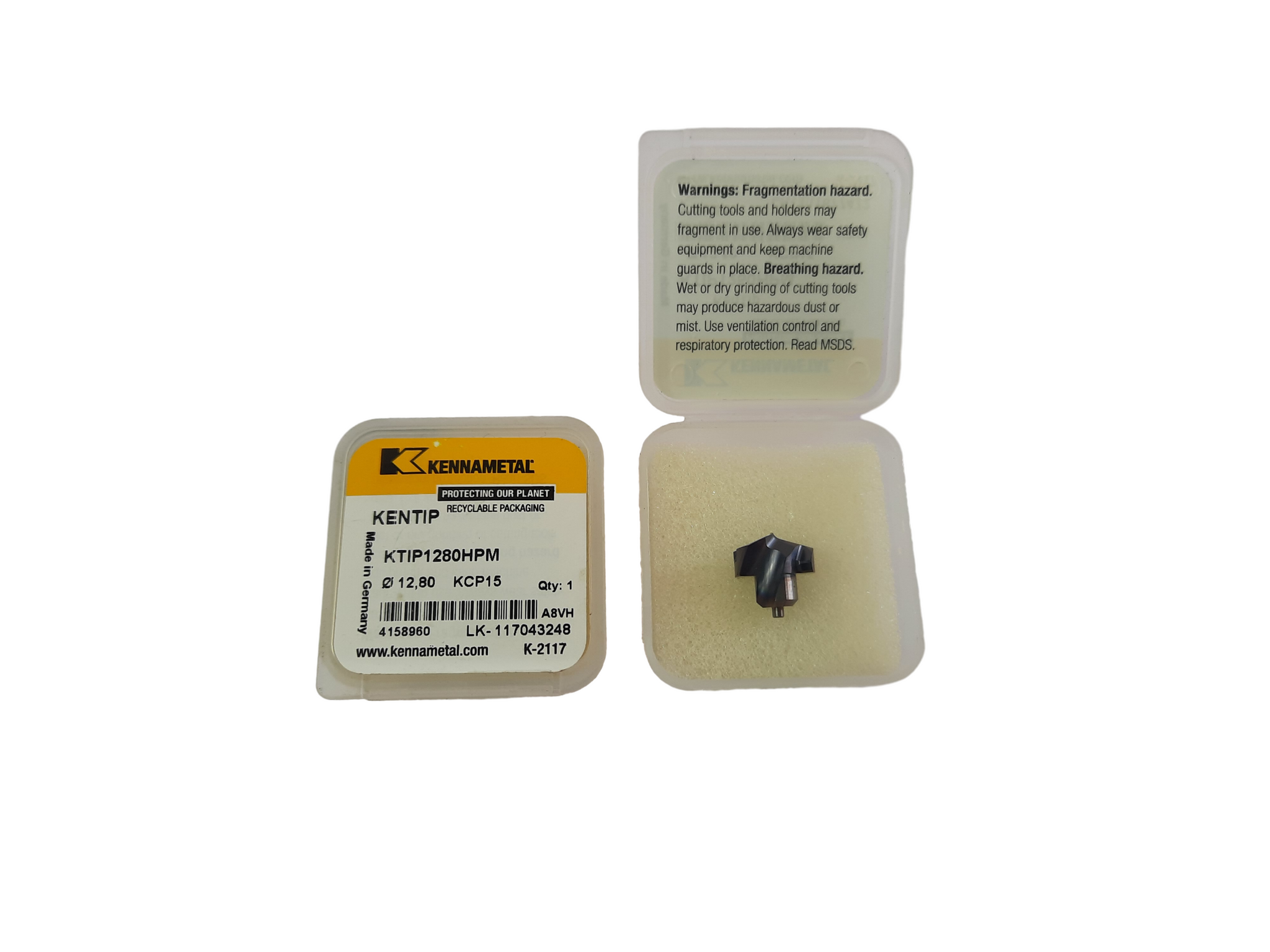 KENNAMETAL KTIP 1280HPM KCP15