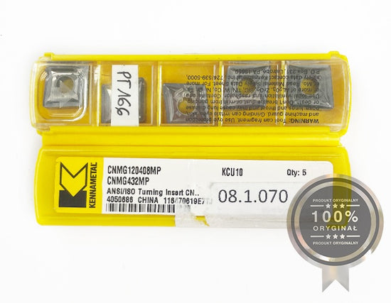 Płytka KENNAMETAL CNMG 120408MP KCU10