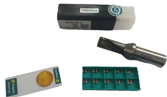 Wiertło składane TAEGUTEC Fi 21 2D+10szt SOMT 070306