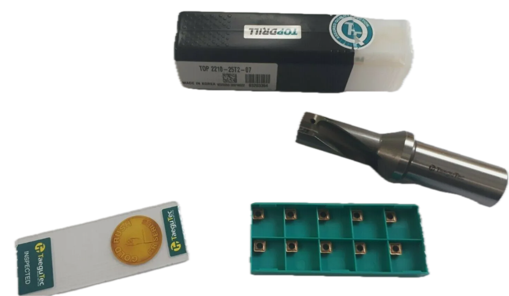 Wiertło składane TAEGUTEC Fi 21 2D+10szt SOMT 070306