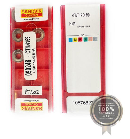Płytka SANDVIK RCMT 1204MO H10A