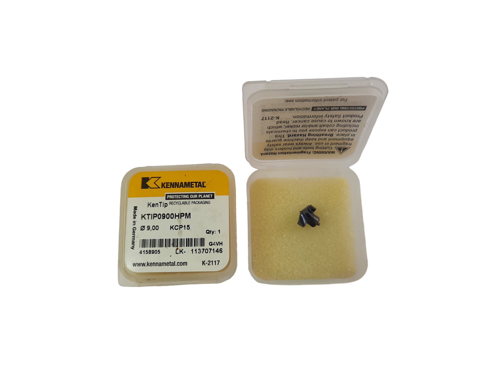 KENNAMETAL KTIP 0900HPM KCP15
