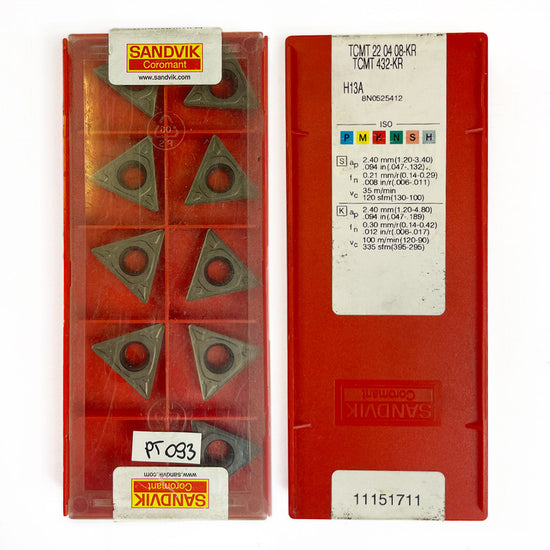 Płytka SANDVIK TCMT 220408-KR H13A