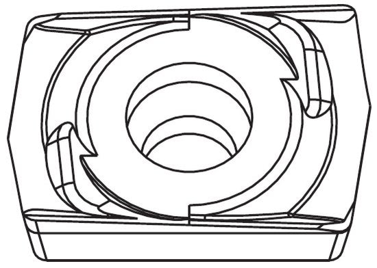 KENNAMETAL DFR 020204LD KC7025